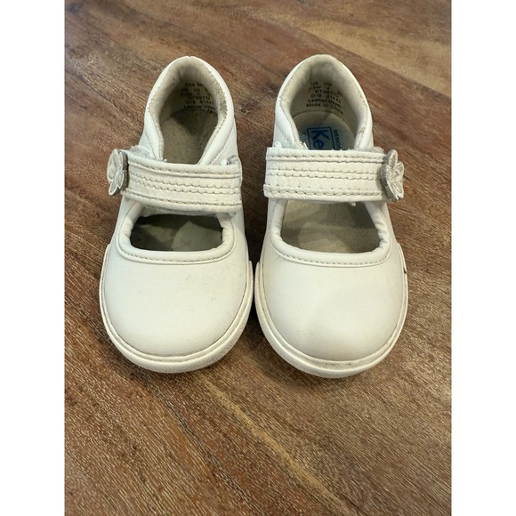 Keds Girls Toddler  Ella Mary Jane Sneaker White Size 4.5 - Picture 1 of 6